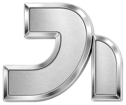 The AXLE mark machined in polished chrome